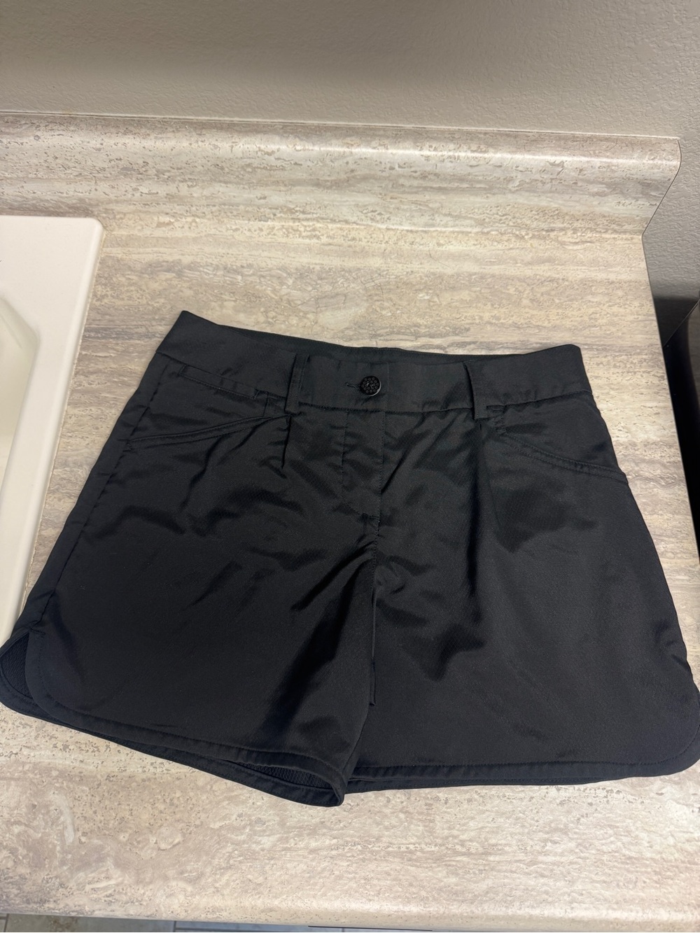 Puma Black Women's Golf Shorts size 4